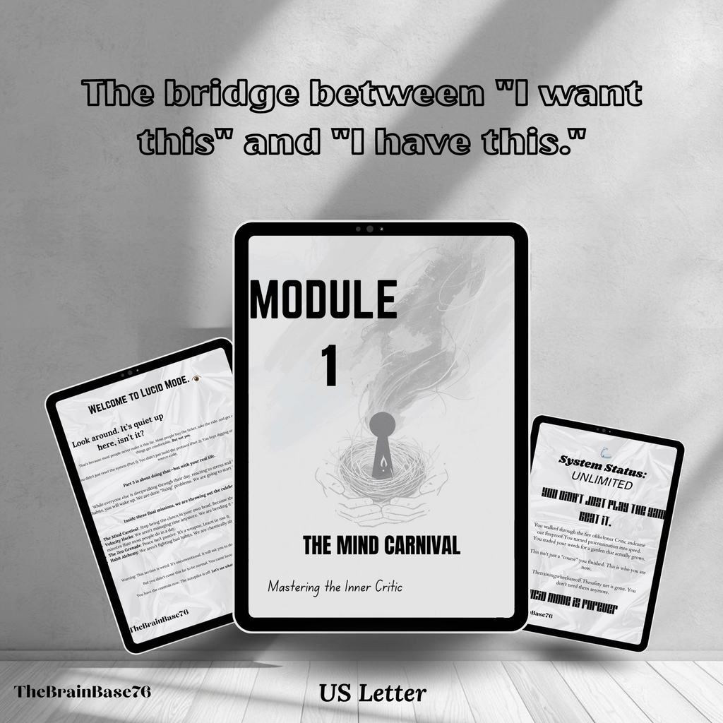 The Genius Unlock: The Complete Trilogy (Parts 1, 2 & 3 Bundle) | Personal Growth course | thebrainbase76