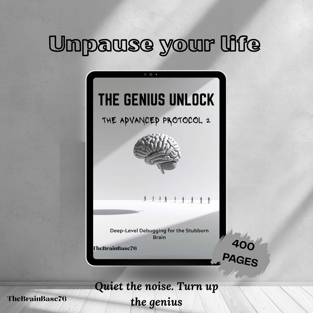 The Genius Unlock (Part 2): The 60-Day Protocol — Break the Pattern | Personal Growth course | thebrainbase76