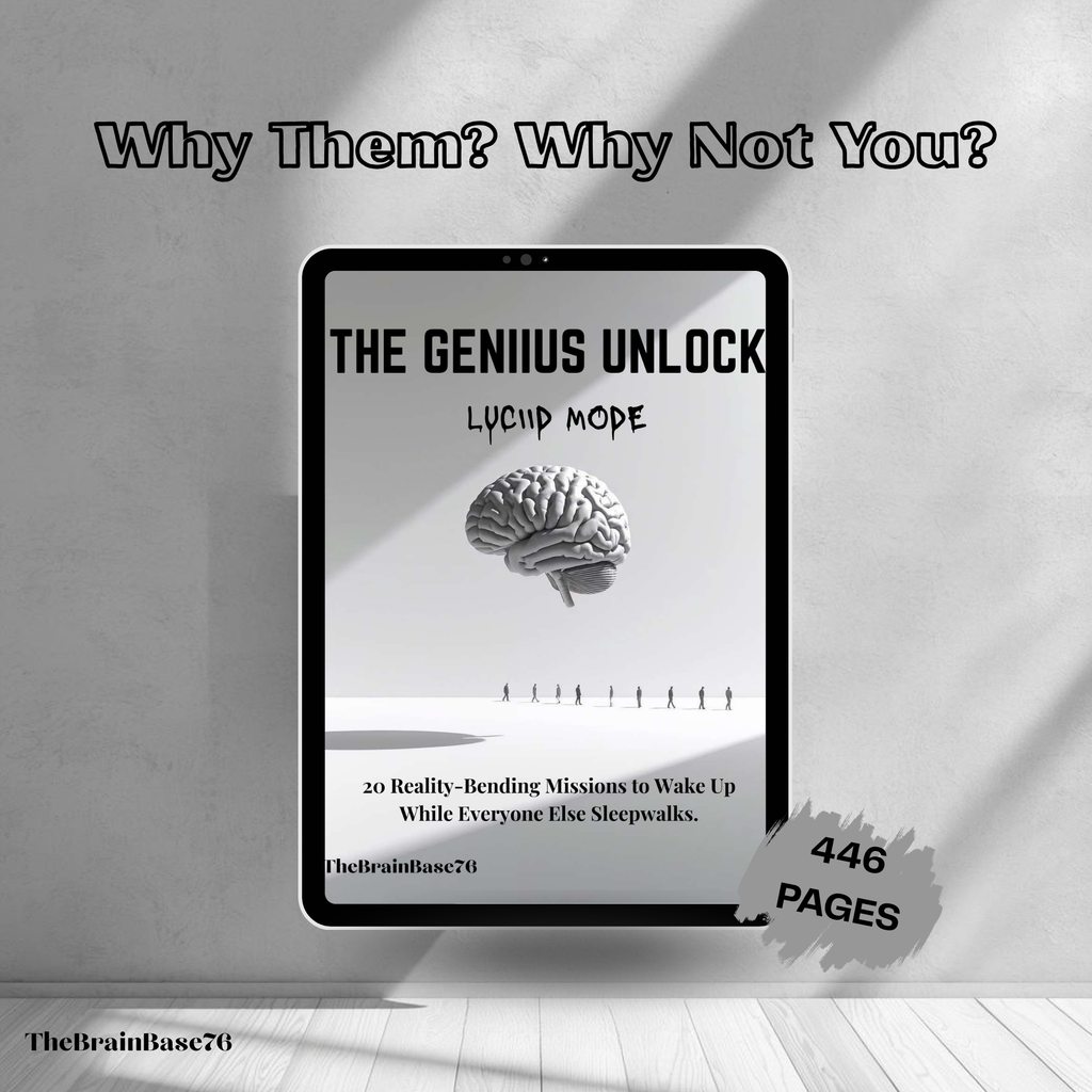 The Genius Unlock: The Complete Trilogy (Parts 1, 2 & 3 Bundle) | Personal Growth course | thebrainbase76