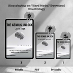 The Genius Unlock: The Complete Trilogy (Parts 1, 2 & 3 Bundle) | Personal Growth course | thebrainbase76