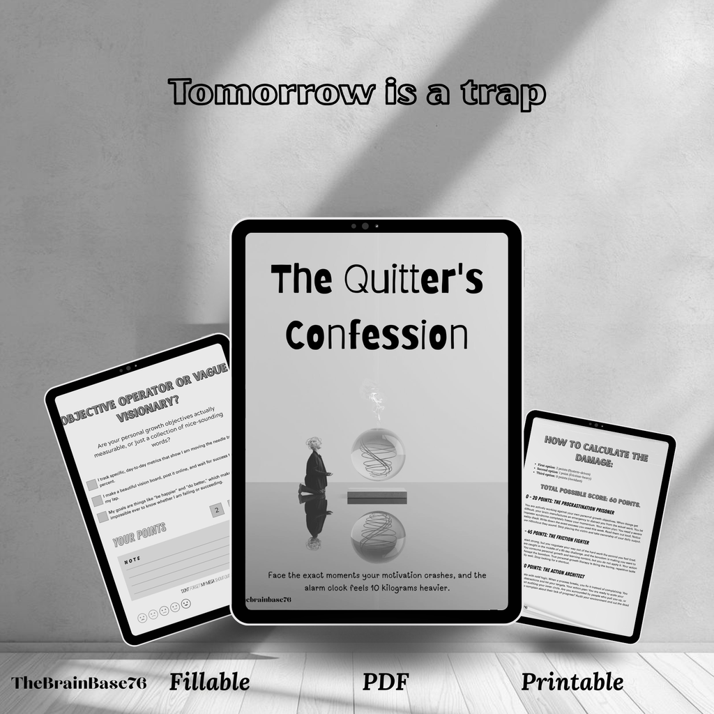 The Fiction I Live In (2): The 60-Day Accountability Protocol | Personal Growth course | thebrainbase76